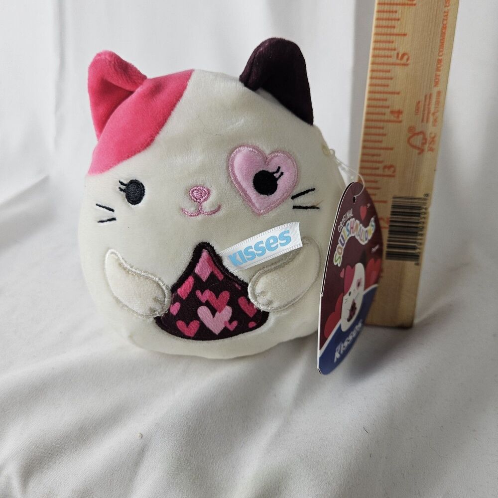 Squishmallows Hershey Kisses Plush Calico Cat kitty Pyper 5” New‎ With Tags